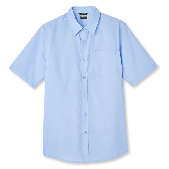 George Men's short Sleeved Dress Shirt - Picture 3 of 6